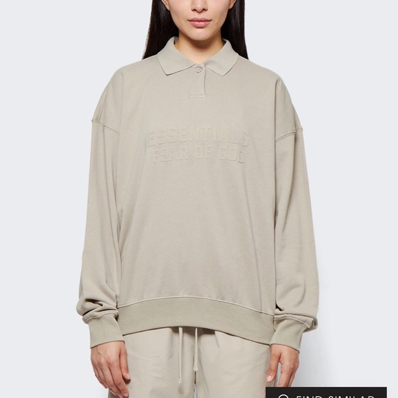 Fear of God Essential LS Polo - Picture 1 of 6